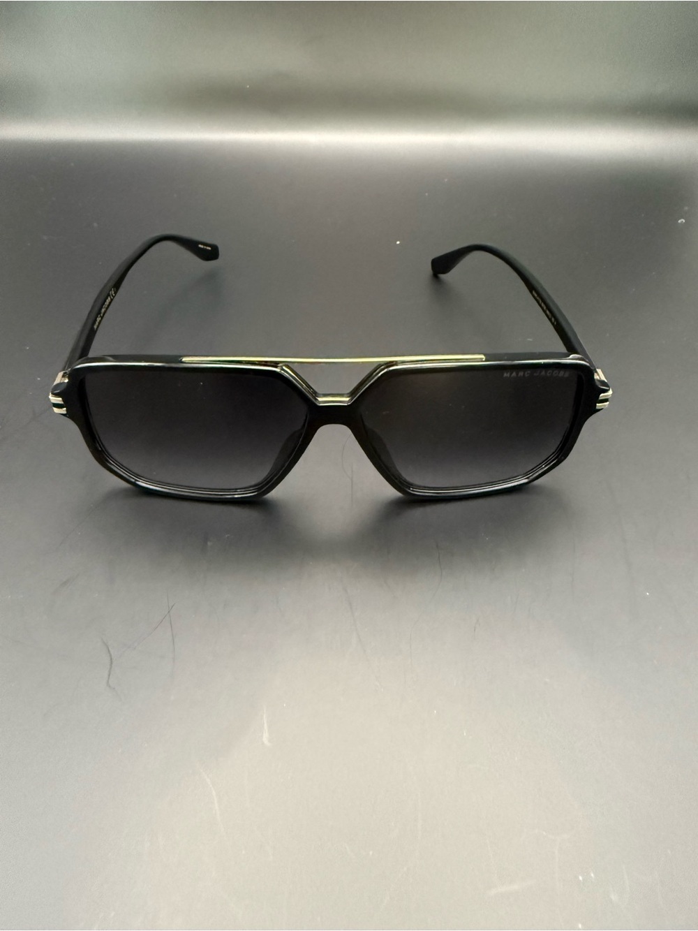 Marc Jacobs Square Navigator with Gold Logo